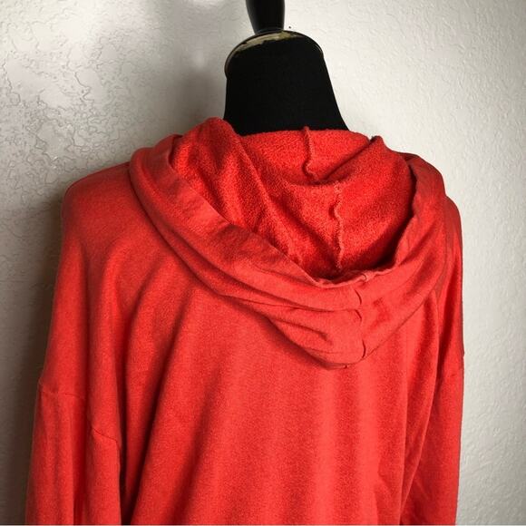 Sundry red LOVE hooded sweatshirt size 1 or Small - Picture 12 of 15